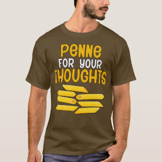 Camiseta Penne para sus pensamientos