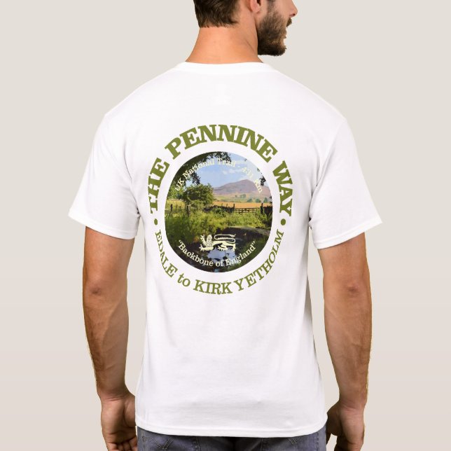 Camiseta Pennine Way (rd) (Reverso)