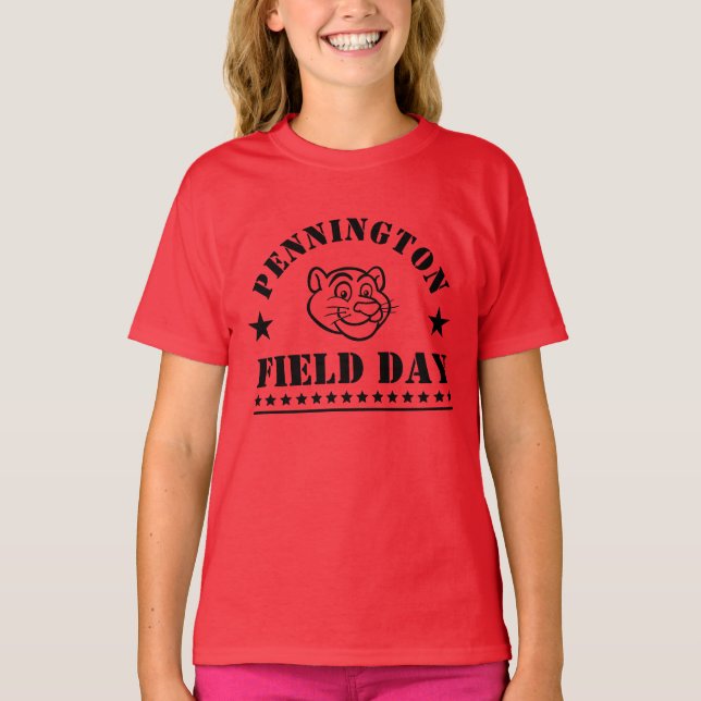 Camiseta Pennington Field Day Black (Anverso)