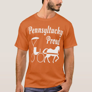 Camiseta Pennsylvania Amish Horse Y Buggy Pennsyltucky fu