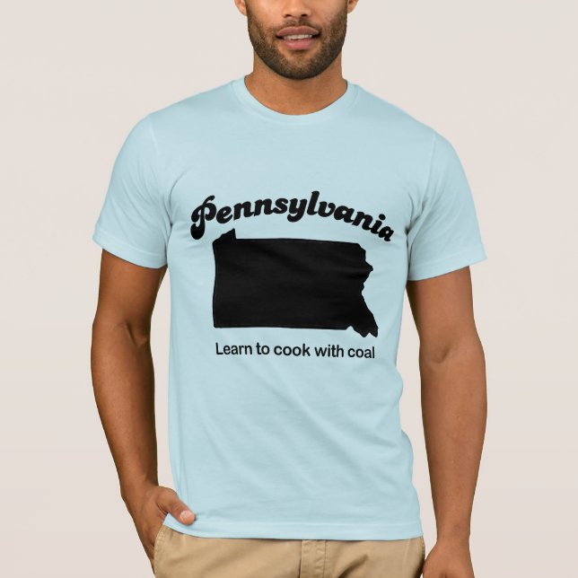 Camiseta Pennsylvania - aprenda cocinar (Anverso)