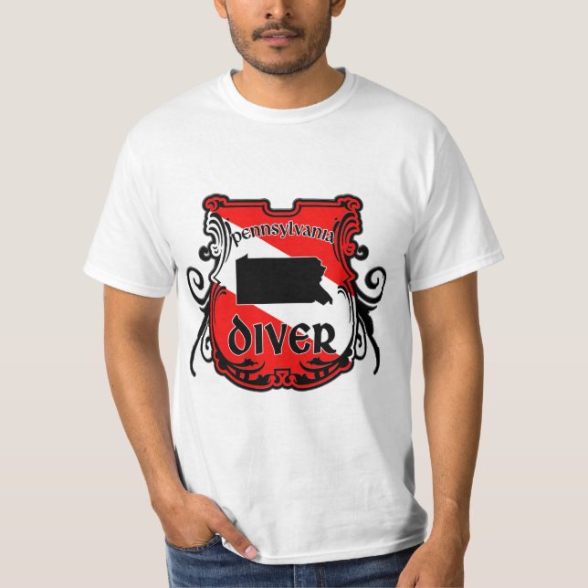 Camiseta Pennsylvania Diver (Anverso)