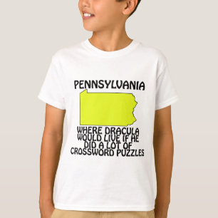 Camiseta Pennsylvania - Donde Viviría Drácula...