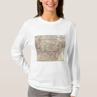 Camiseta Pennsylvania, Maryland, New Jersey, Delaware