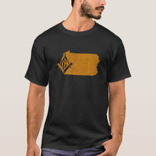 Camiseta Pennsylvania Masons Grand Lodge Freemason Padre