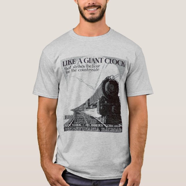Camiseta Pennsylvania Railroad Broadway Limited 1929  (Anverso)