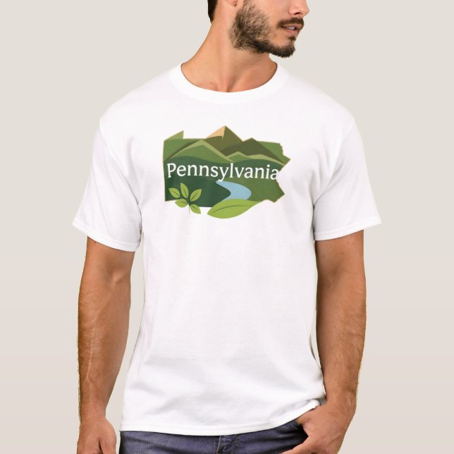 Camiseta Pennsylvania Tshirt V05 (Anverso)