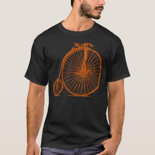 Camiseta Penny Farthing - Naranja