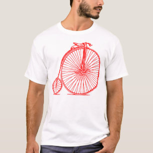 Camiseta Penny Farthing - Rojo