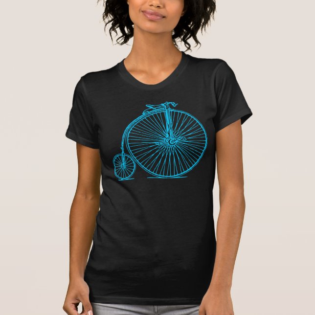 Camiseta Penny Farthing - Sky Blue (Anverso)