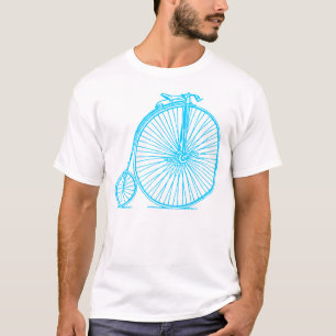 Camiseta Penny Farthing - Sky Blue