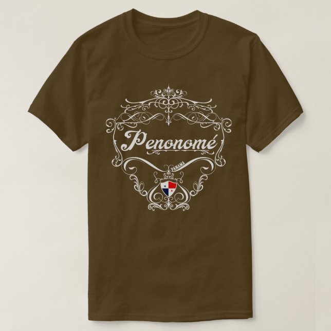 Camiseta Penonome Vintage design 1 (Diseño del anverso)