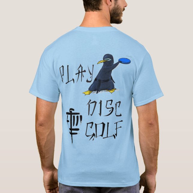 CAMISETA PENQUIN DISK GOLF T SHIRT (Reverso)