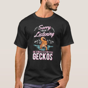 Camiseta Pensaba En Geckos