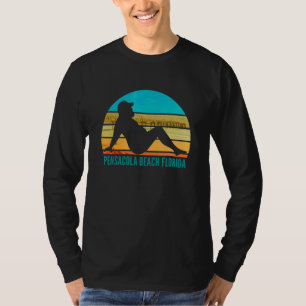 Camiseta Pensacola Beach Florida bebiendo grasa 2