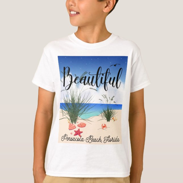 Camiseta Pensacola Beach Florida (Hermosa) (Anverso)