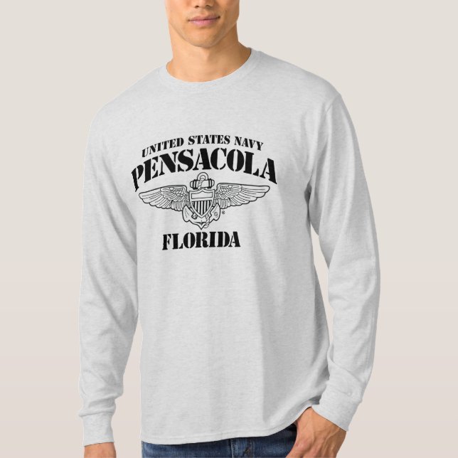 Camiseta Pensacola de la Marina de Estados Unidos (Anverso)