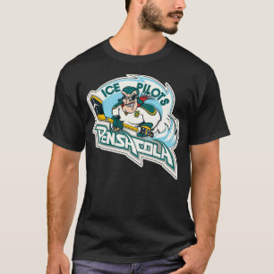 Camiseta Pensacola Ice Pilots Retro Derogó El Hockey Sobre