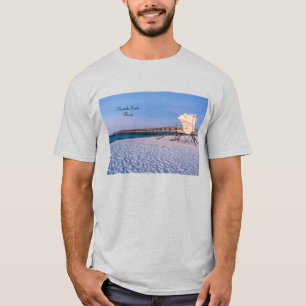 Camiseta Pensacola Morning Lifeguard Stand and Pier Men