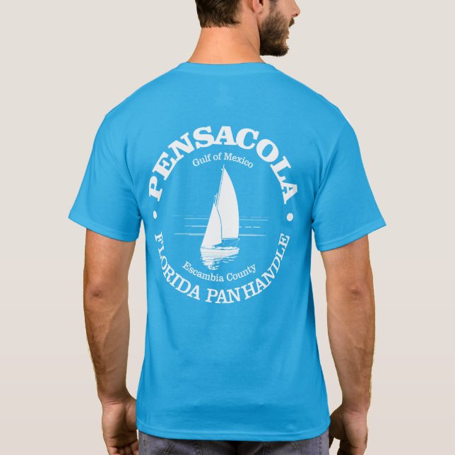 Camiseta Pensacola (velero) (Reverso)