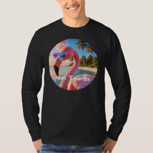 Camiseta PENSADOR DE ROSA - Flamenco ROSA