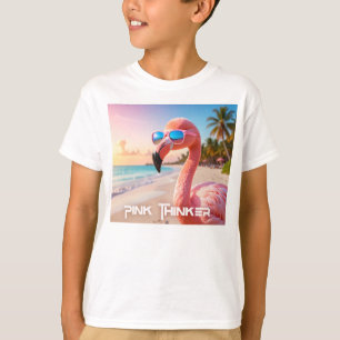 Camiseta PENSADOR ROSA - Flamenco ROSA