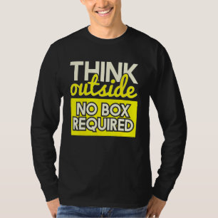 Camiseta Pensamiento al aire libre sin entusiastas de la ex