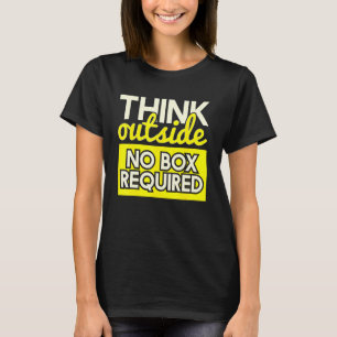 Camiseta Pensamiento al aire libre sin entusiastas de la ex