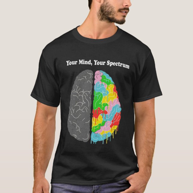 Camiseta Pensamiento cerebral (Anverso)