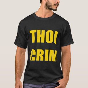 Camiseta Pensamiento criminal