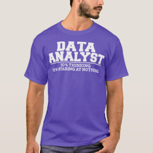 Camiseta Pensamiento de Data Analyst