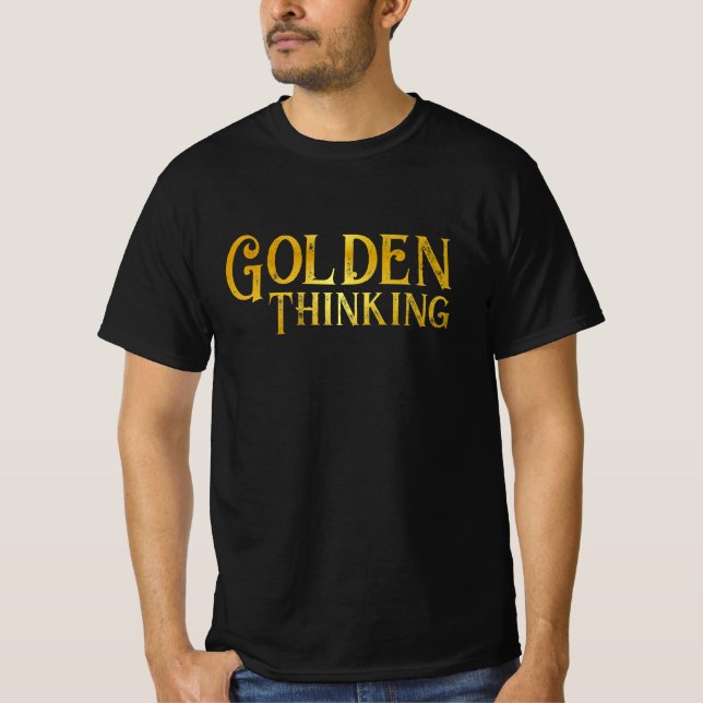 Camiseta Pensamiento de oro (Anverso)