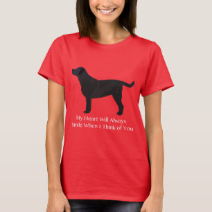 Camiseta Pensamiento en el Black Lab de tu diseño