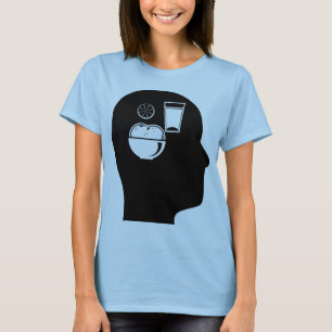Camiseta Pensamiento en la nutrición