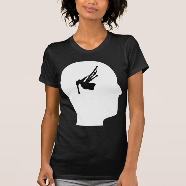 Camiseta Pensamiento en las gaitas (Anverso)