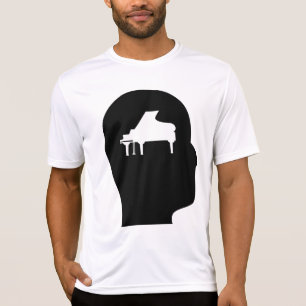 Camiseta Pensamiento en piano