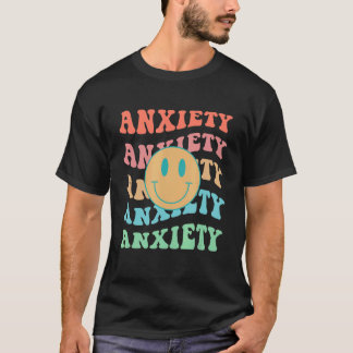 Camiseta Pensamiento excesivo para la ansiedad de la gente 