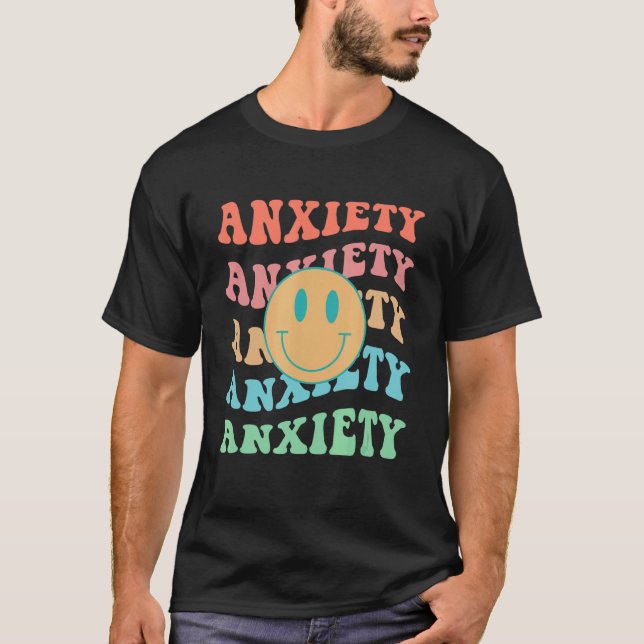 Camiseta Pensamiento excesivo para la ansiedad de la gente  (Anverso)