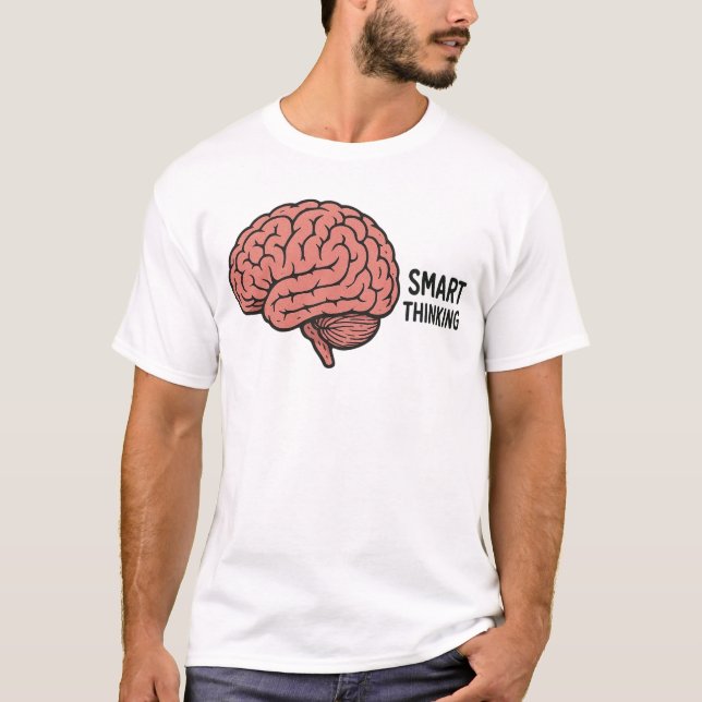 Camiseta Pensamiento inteligente: el poder del cerebro (Anverso)