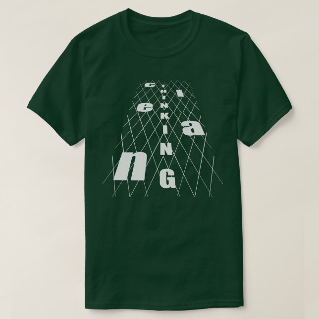 Camiseta Pensamiento limpio 3 (Diseño del anverso)