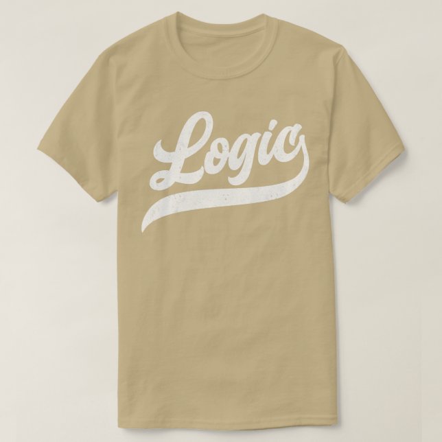 Camiseta Pensamiento lógico lógico lógico lógico lógico lóg (Diseño del anverso)
