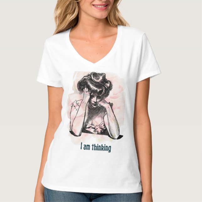 Camiseta Pensamiento simple (Anverso)