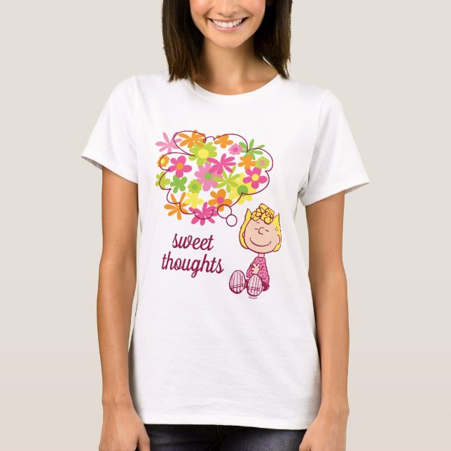 Camiseta Pensamiento solitario de las flores (Anverso)