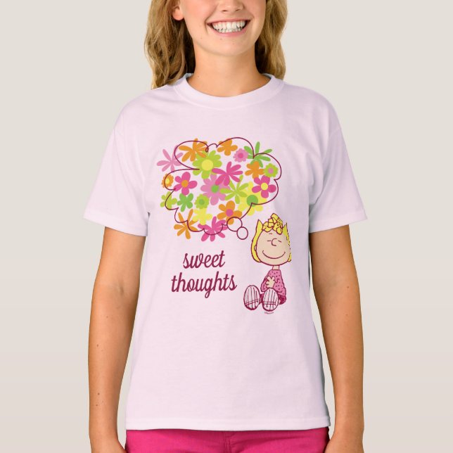 Camiseta Pensamiento solitario de las flores (Anverso)