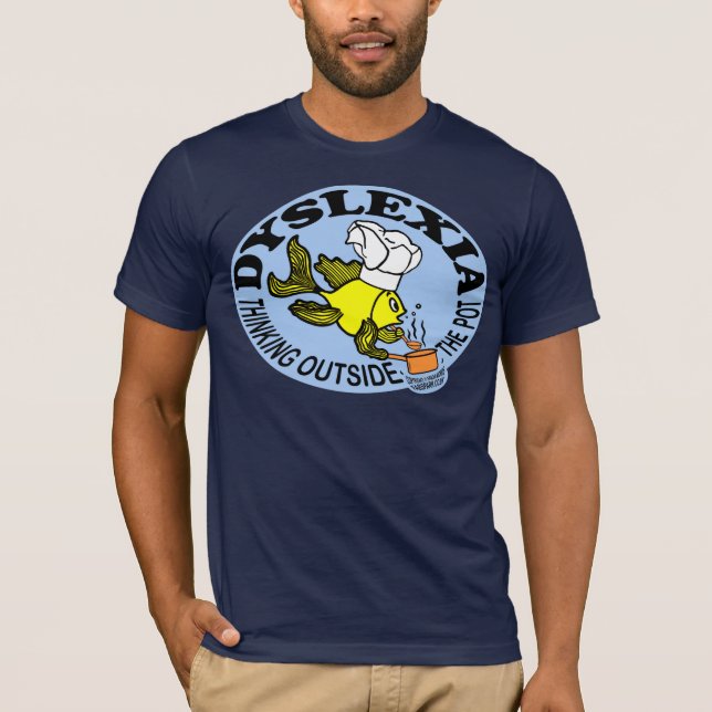 Camiseta Pensamiento vivaracho de los pescados del cocinero (Anverso)