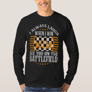 Camiseta Pensamientos Alegres De La Inteligencia Del Ajedre