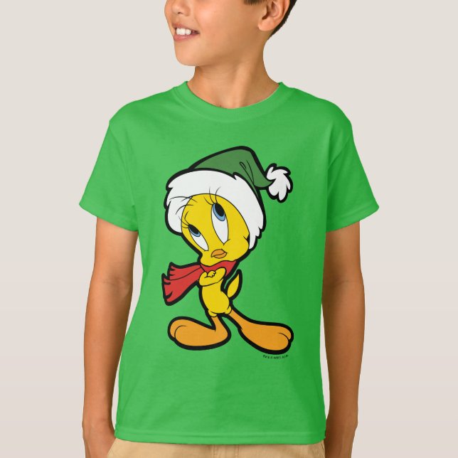 Camiseta Pensamientos de Navidad de TWEETY™ (Anverso)