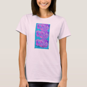 Camiseta pensamientos púrpuras que disparan