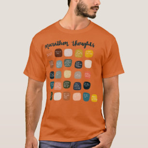 Camiseta Pensamientos que pasan por tu cabeza mientras corr