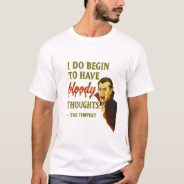 Camiseta Pensamientos sangrientos de vampiros